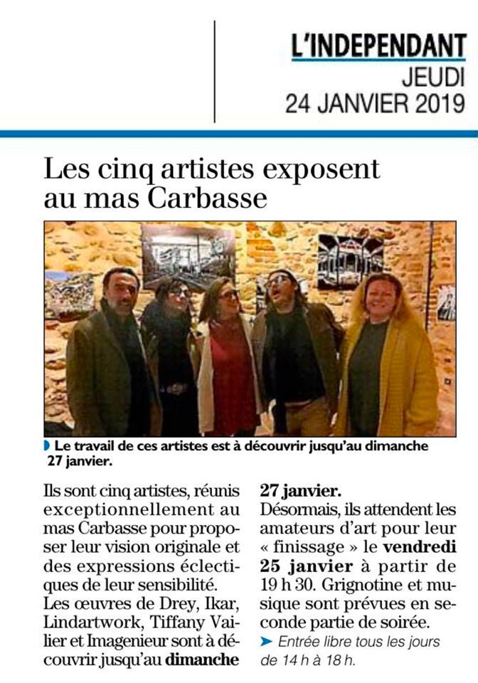 Mas Carbasse exposition